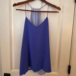 Top Reversible Cobalt Blue